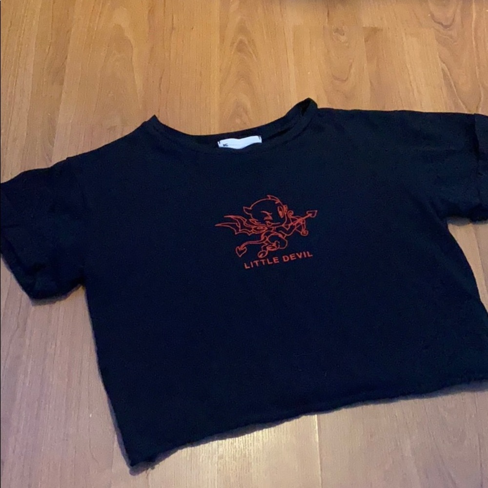 Little devil crop top♥️